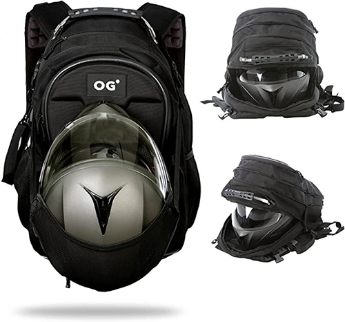 mochila moto scooter